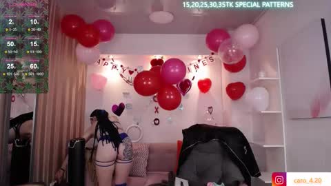 Caro Fisher online show from February 18, 1:00 pm