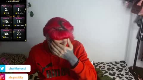 Snapshot of charlotbelucci_ chatting on May 7, 9:14 am Ale punky online show from May 7, 9:14 am