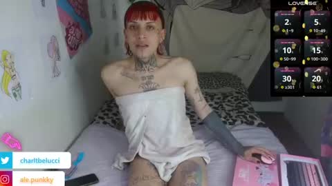 Snapshot of charlotbelucci_ chatting on June 23, 12:14 pm Ale punky online show from June 23, 12:14 pm