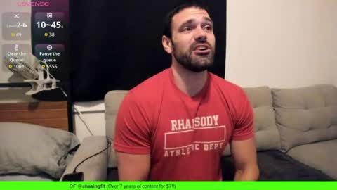 Onlyfans chasingfit Instagram the arguer Twitter chasingfitOF online show from July 28, 1:23 am