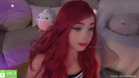 Snapshot of cheerrysweett chatting on October 23, 3:06 am Baby Cherry online show from October 23, 3:06 am