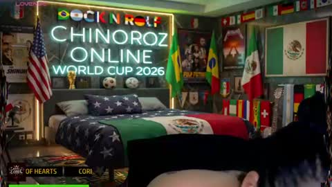 Snapshot of chinoroz chatting on July 1, 8:27 am Enrique online show from July 1, 8:27 am