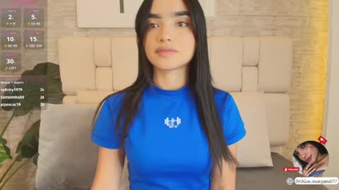 Snapshot of chloe_morgans chatting on March 10, 7:29 pm chloe online show from March 10, 7:29 pm