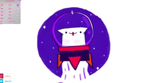 juli   Instagram july rv17 - Twitter juli rv17     online show from February 18, 3:43 pm