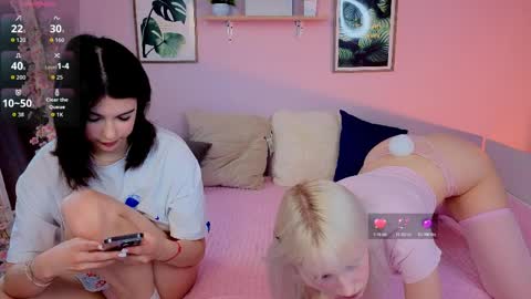 EvaBlonde TayaBrunette EliieBlack hair online show from April 3, 2:26 pm