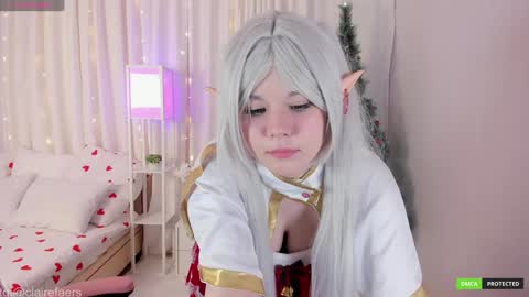 Snapshot of clairefaers chatting on December 22, 9:33 am Claire Faers online show from December 22, 9:33 am