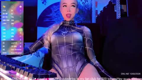 Snapshot of claudia_cooper chatting on May 10, 3:50 pm online show from May 10, 3:50 pm