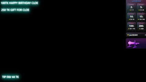 cloe_25 online show from December 5, 2:53 am