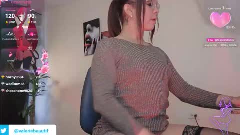 Valerie  nenitasexy online show from October 8, 4:48 pm