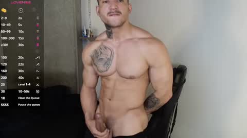 colombianmuscle8 online show from July 23, 8:29 pm