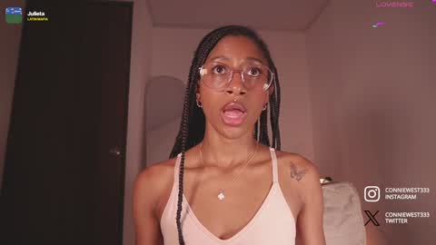 Snapshot of connie_west0 chatting on January 8, 9:23 pm   independent model online show from January 8, 9:23 pm