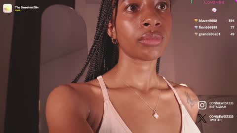 Snapshot of connie_west0 chatting on January 9, 12:25 am   independent model online show from January 9, 12:25 am