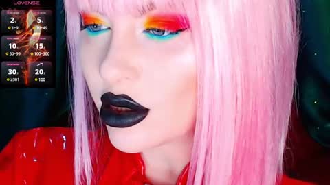 Snapshot of crazypinkyball chatting on February 6, 12:48 pm Roxy online show from February 6, 12:48 pm