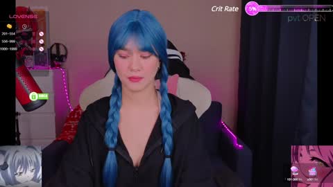 Snapshot of creammeow chatting on January 27, 2:42 am Alina online show from January 27, 2:42 am