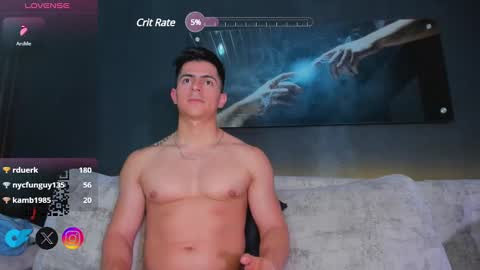 Snapshot of crhistian1_ chatting on January 11, 2:41 am CRHISTIAN online show from January 11, 2:41 am