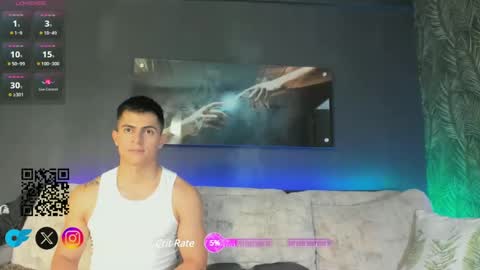 Snapshot of crhistian1_ chatting on February 2, 8:30 pm CRHISTIAN online show from February 2, 8:30 pm