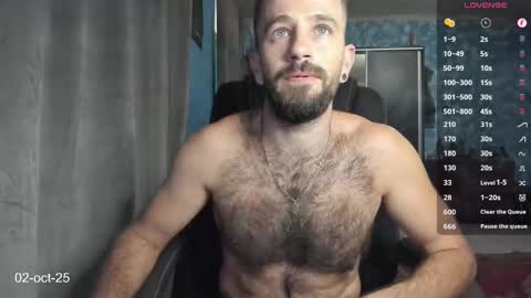 Snapshot of crissstud chatting on October 2, 5:36 am Criss online show from October 2, 5:36 am