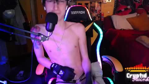 CryptidTwink online show from February 22, 7:40 am