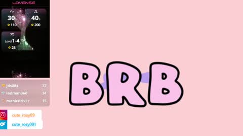 rosy online show from February 21, 2:59 pm