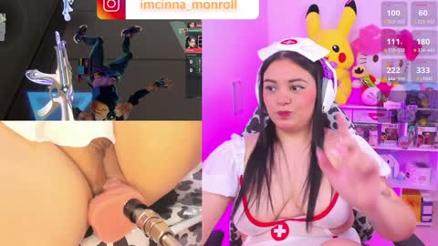 Snapshot of cutecinamonroll chatting on December 17, 12:34 am Cinna independent model online show from December 17, 12:34 am