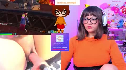 Snapshot of cutecinamonroll chatting on October 12, 4:39 pm Cinna independent model online show from October 12, 4:39 pm