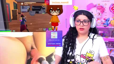 Snapshot of cutecinamonroll chatting on October 14, 3:57 pm Cinna independent model online show from October 14, 3:57 pm