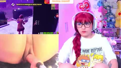 Snapshot of cutecinamonroll chatting on December 4, 3:54 pm Cinna independent model online show from December 4, 3:54 pm