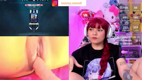 Snapshot of cutecinamonroll chatting on December 17, 4:13 pm Cinna independent model online show from December 17, 4:13 pm