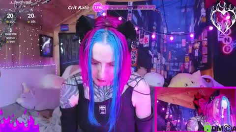 Snapshot of cybernekko chatting on November 9, 5:28 am Neko online show from November 9, 5:28 am