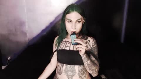 Snapshot of cybertrouble_ chatting on February 19, 10:42 pm Nikki online show from February 19, 10:42 pm