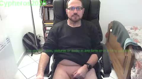 Snapshot of cypheros2025 chatting on January 27, 6:52 pm Chris online show from January 27, 6:52 pm