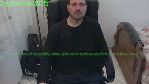 Snapshot of cypheros2025 chatting on February 2, 7:14 pm Chris online show from February 2, 7:14 pm