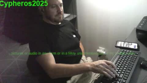 Snapshot of cypheros2025 chatting on December 18, 6:03 pm Chris online show from December 18, 6:03 pm