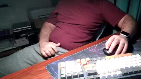 Snapshot of daddypimp3 chatting on October 6, 10:29 pm Paul online show from October 6, 10:29 pm