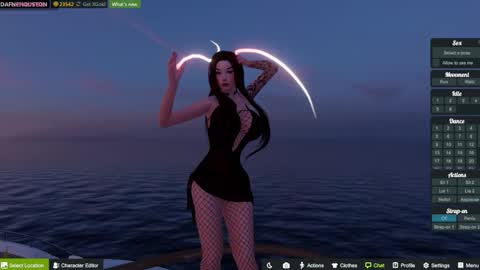 DAFNE online show from October 23, 6:50 pm