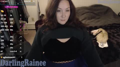 Snapshot of darlingrainee chatting on October 9, 4:43 am DarlingRainee online show from October 9, 4:43 am