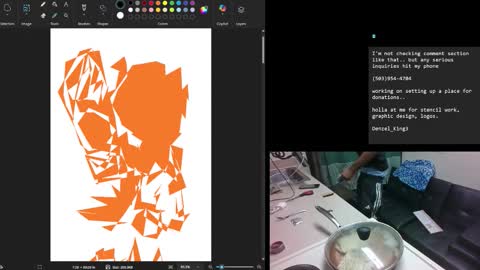 Snapshot of denzel_king3 chatting on October 22, 7:19 am Denzel King3 online show from October 22, 7:19 am