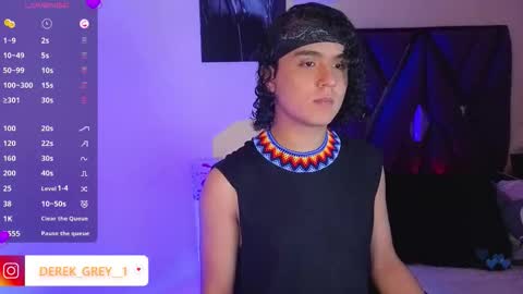 Snapshot of derek_grey1 chatting on September 15, 8:20 pm Derek independent online show from September 15, 8:20 pm