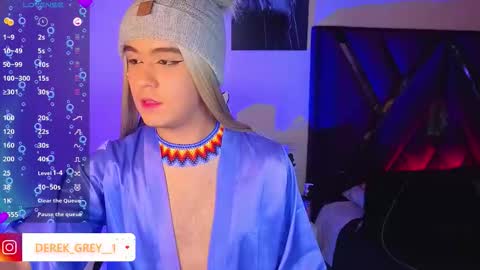 Snapshot of derek_grey1 chatting on September 29, 10:25 pm Derek independent online show from September 29, 10:25 pm