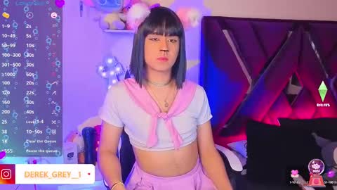 Snapshot of derek_grey1 chatting on October 8, 6:05 pm Derek independent online show from October 8, 6:05 pm