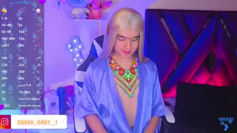 Snapshot of derek_grey1 chatting on October 14, 7:47 pm Derek independent online show from October 14, 7:47 pm