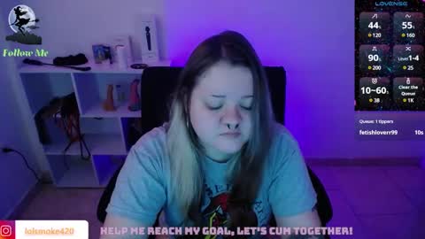 Snapshot of destroyall420 chatting on January 19, 9:13 pm Lola Bdsm and fries online show from January 19, 9:13 pm