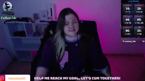 Snapshot of destroyall420 chatting on January 26, 5:45 am Lola Bdsm and fries online show from January 26, 5:45 am