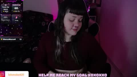 Snapshot of destroyall420 chatting on October 4, 8:12 am Lola Bdsm and fries online show from October 4, 8:12 am