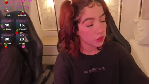 Snapshot of doll_eyeess_ chatting on October 14, 2:23 am D online show from October 14, 2:23 am