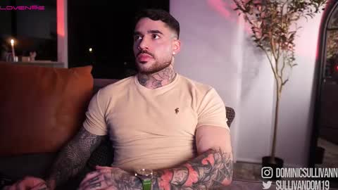 Snapshot of dominic_sullivan1 chatting on October 24, 5:48 am Dominic Sullivan online show from October 24, 5:48 am