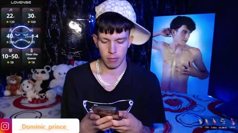 DOMINIC PRINCE   online show from March 1, 10:39 am