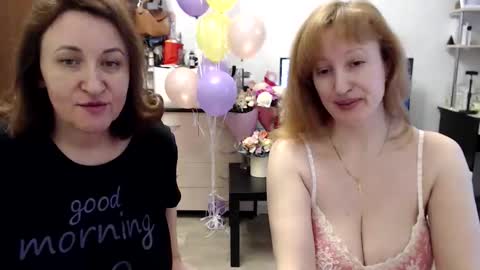 Tatiana 43 curvy sexy body and Joanna redhead 39 years online show from March 16, 7:34 am
