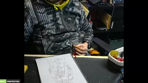 Snapshot of drawingcock chatting on January 1, 8:04 pm drawingcock online show from January 1, 8:04 pm