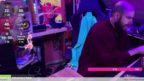 Snapshot of drawingcock chatting on February 2, 8:24 am drawingcock online show from February 2, 8:24 am